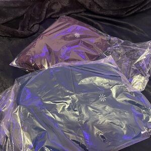 2 pair Athleta Navy Blue And purple leggings bundle SET